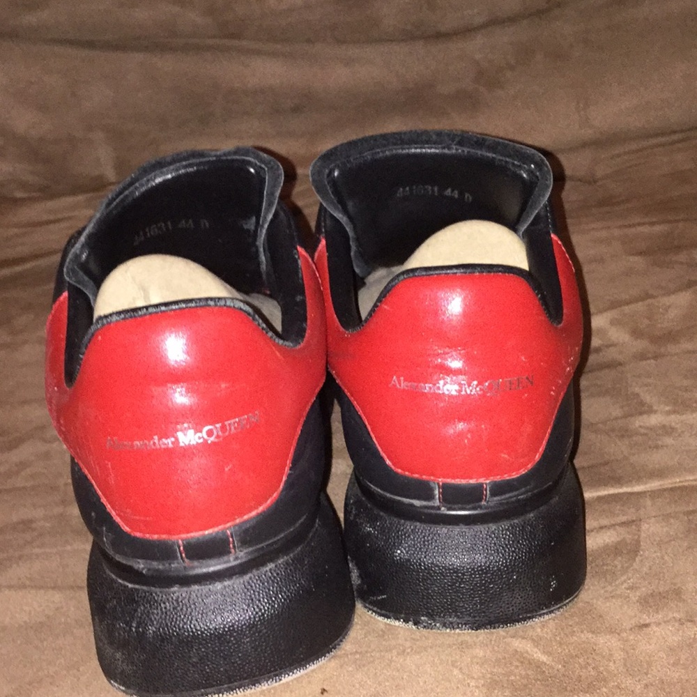 Size10 black/red Alexander McQueen